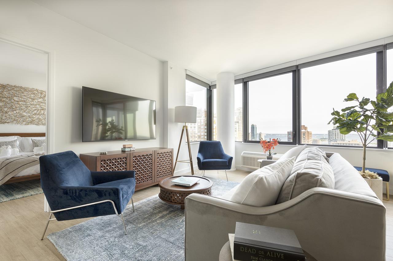 Deedee'S Sky Rise Apartments At Newport II Джерсі-Сіті Екстер'єр фото